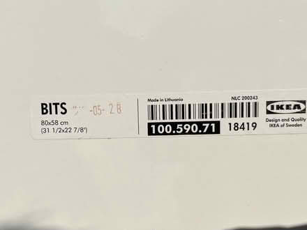 Photo of free Ikea metal magnetic noticeboard (St James’s Square, Bath) #3