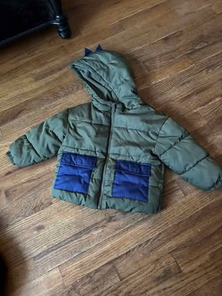Photo of free 2T Old Navy Green & Blue Jacket (Clason Point Bronx NY) #1