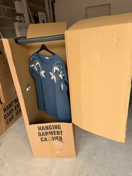 Photo of free Two hanging garment carriers (Glusburn) #1