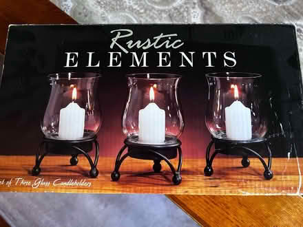 Photo of free Set of 3 candleholders (Portola District, SF) #1