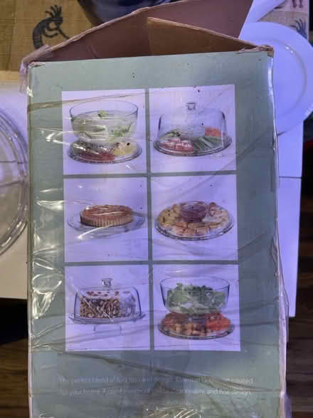 Photo of free Glass cake stand and dome (Midtown West) #4