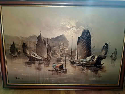 Photo of free Large oil painting (Gleneagles area, Wboro NN8) #1
