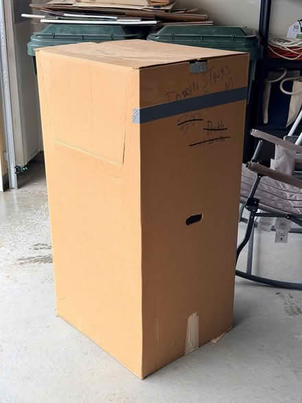 Photo of free Garment Moving Box (I live in SE Lakeville) #1