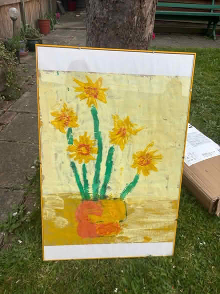Photo of free Sunflower painting (Palmers Green/ Edmonton N18) #1