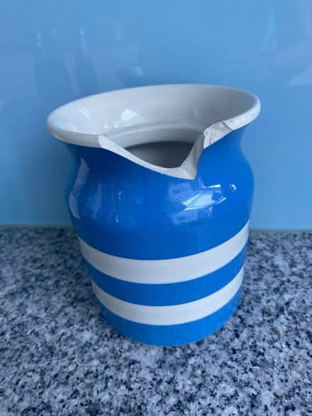 Photo of free Cornish ware kitchen jar (Wanstead E11) #2