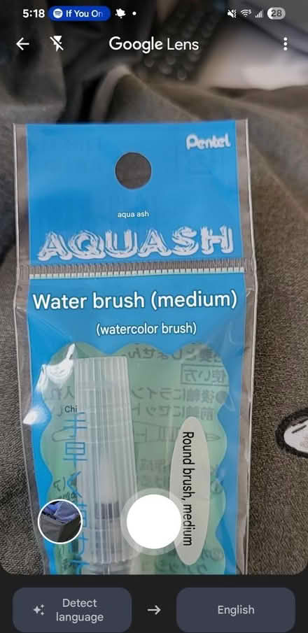 Photo of free BNWT Watercolour brush (Southend, SS1) #2