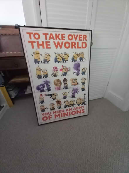 Photo of free Minions poster/picture (Wolverley DY11) #1