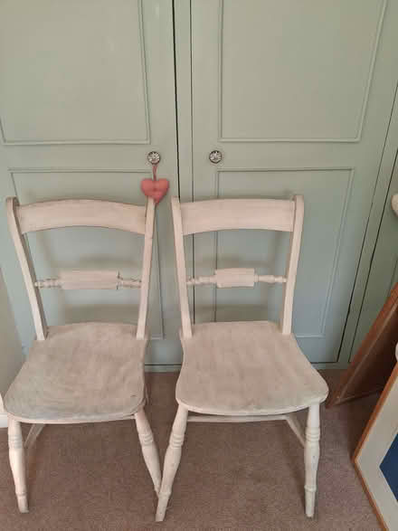 Photo of free Victorian kitchen chairs (Soham CB7) #1