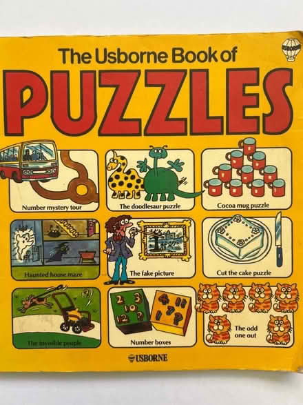 Photo of free The Usborne Book of Puzzles (Harrogate HG2) #1