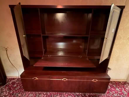 Photo of free Mid century Display Cabinet (Beswick M12) #2
