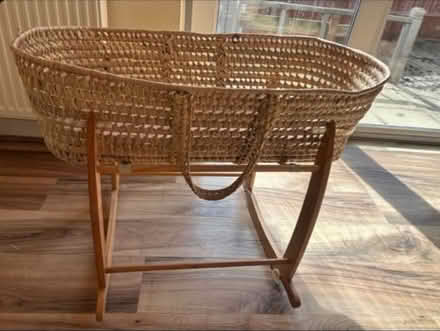 Photo of free Moses basket and stand (Woking GU22) #1