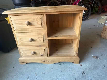 Photo of free Small chest of drawers and shelf (Polegate) #1