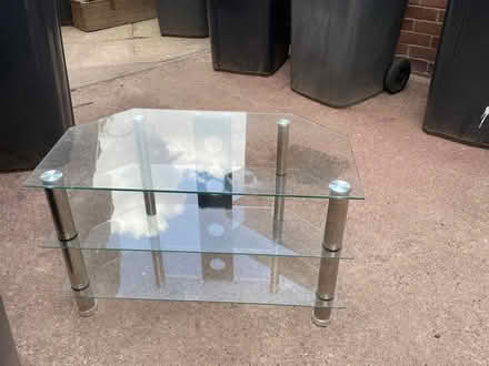 Photo of free Glass tv stand (Chilwell NG9) #1