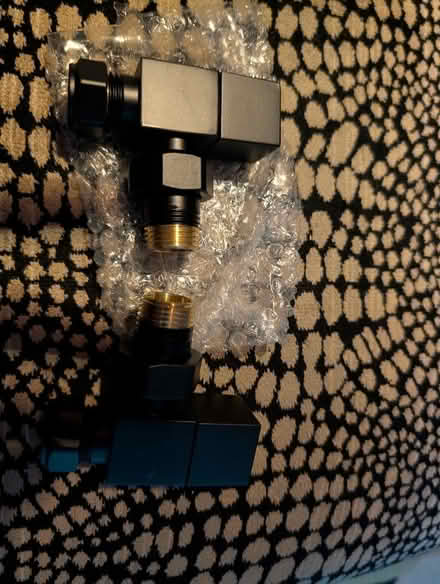 Photo of free 2 black radiator valves (Hertford SG13) #1