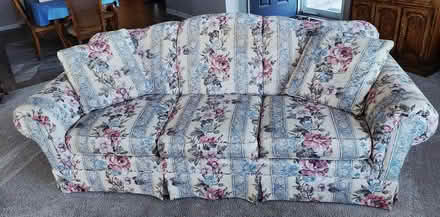Photo of free 3 seat couch and chair (4255 StreamBank Lane, Hilliard) #1