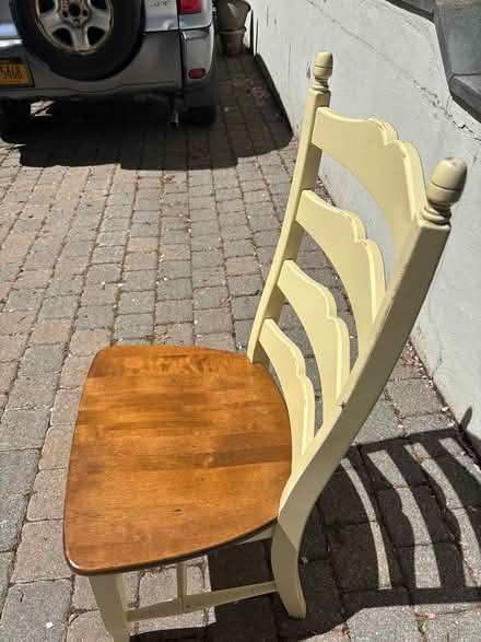 Photo of free 2 Solid Wood Dining Chairs (Mt Vernon, NY) #3