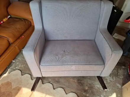 Photo of free Grey rocking sofa (South Norwood, SE25) #1