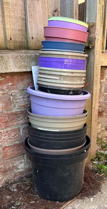 Photo of free Garden Pots (Connah's Quay CH5) #1