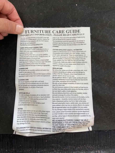 Photo of free 2 Three Seater Couches (Chandlers Ford, SO53) #3