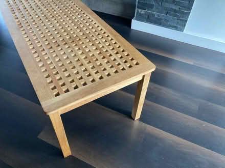 Photo of free Wooden coffee table (Ware SG12) #3