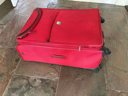 Photo of free Large Red Suitcase (Linslade LU7) #1