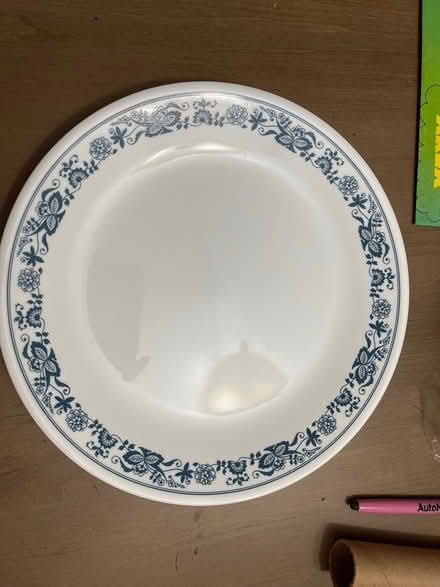 Photo of free Patterned Corell plates (Leigh High School) #2