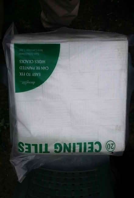 Photo of free 18 Polystyrene roof tiles (Huntingdon PE29) #1