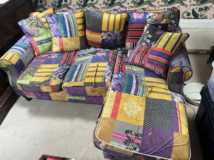 Photo of free Colourful sofa (Belper DE56) #1