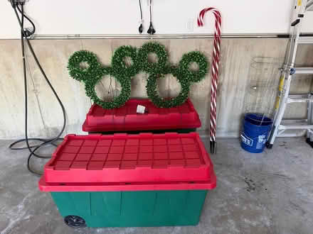 Photo of free Christmas lights/totes (SW Nashua) #1