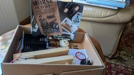 Photo of free Morse code kit (CM15 Shenfield) #1