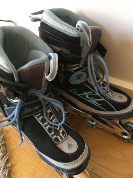 Photo of free K2 rollerblades, note:ankle strap (Altrincham 2DP) #3