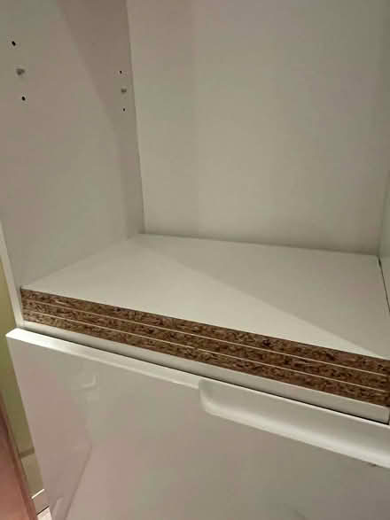 Photo of free Tall White Storage Cabinet / Bookshelf (Colindale NW9) #1