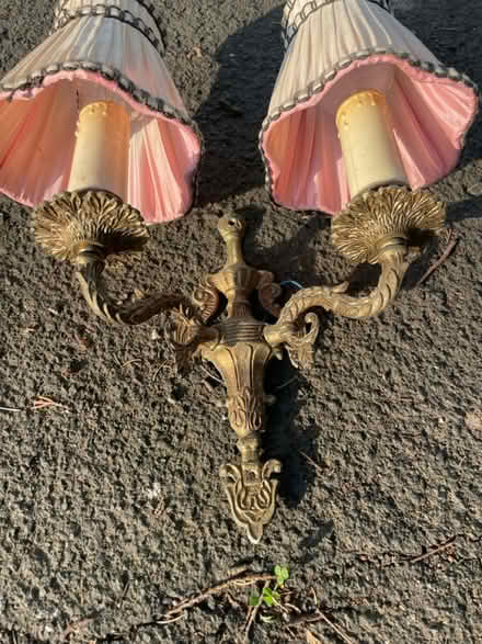 Photo of free Vintage pink wall chandelier (AL2 / SG6) #3