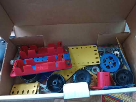 Photo of free Box of random Meccano pieces (Headingley LS6) #1
