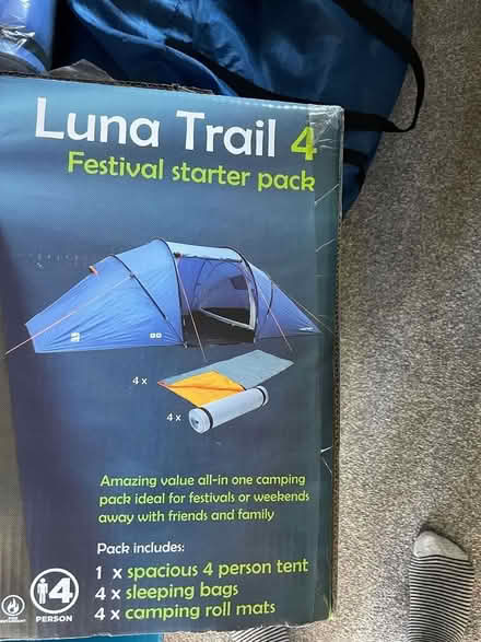 Photo of free 4 person tent for festivals (Kenilworth (CV8)) #1