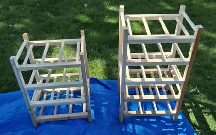 Photo of free 2 small wine racks (Wickford SS12) #1