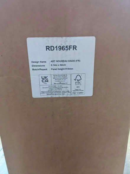 Photo of free Lincrusta Dado Wall Panels (Congleton Hightown) #4