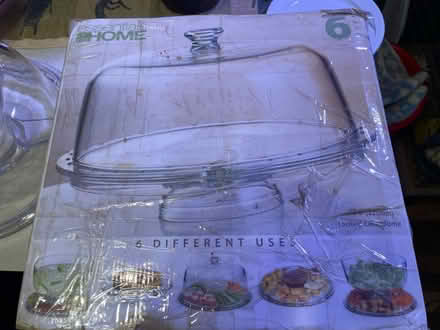 Photo of free Glass cake stand and dome (Midtown West) #3