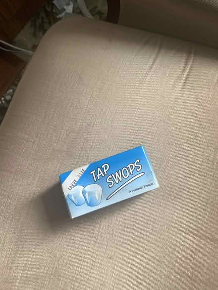 Photo of free 'tap swap for fitting over an existing tape (Little Malvern WR14) #1