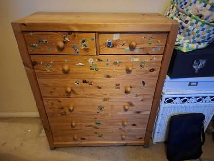 Photo of free Pine chest of drawers. (Ruislip HA4) #1