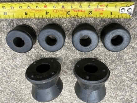 Photo of free Unknown car suspension rubbers, as new. (Ruislip UB10) #1