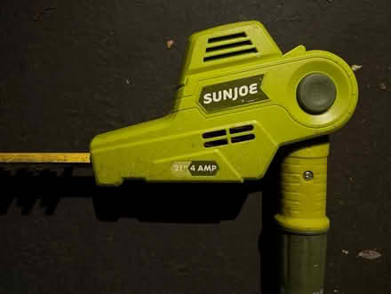 Photo of free Sun Joe Electric Hedge Trimmer (1075 Valencia Avenue) #2