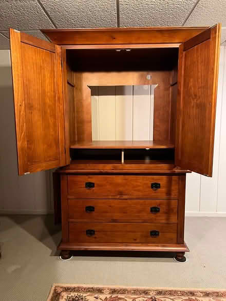 Photo of free Large 2-Piece TV/Storage Cabinet (Town and Country) #4