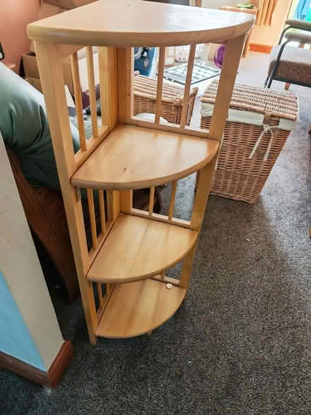Photo of free Corner shelf unit (Great Sutton CH66) #1