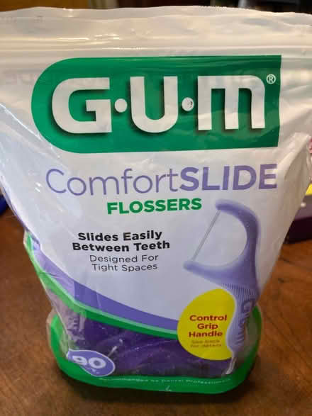 Photo of free Bag of 90 purple GUM flossers (Petworth/ Park View) #1