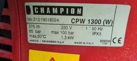 Photo of free Pressure washer (Clevedon BS21) #3