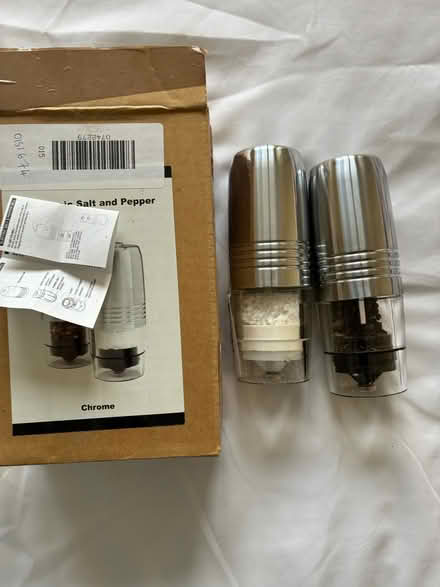 Photo of free Electric salt and pepper mill (Springfield MK6) #2