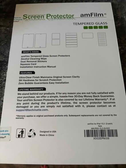 Photo of free iPad screen protector (Drexel Hill) #2