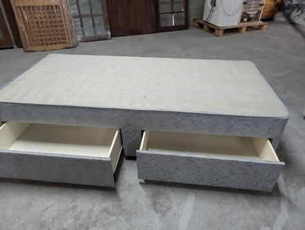 Photo of free Single Divan bed base with 2 drawers and wheels (Yealand Redmayne LA5) #1