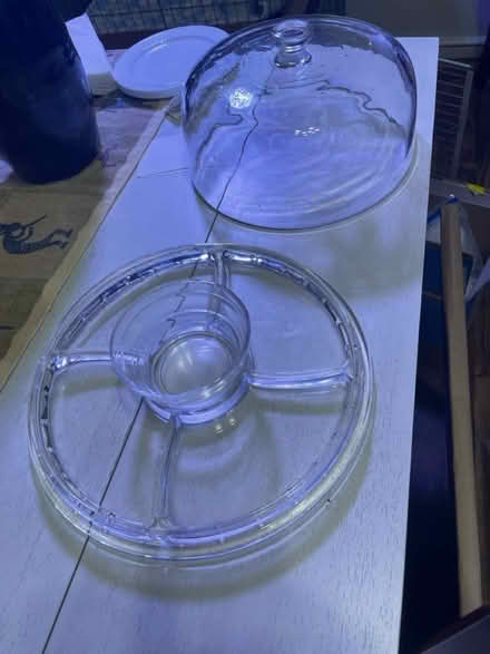 Photo of free Glass cake stand and dome (Midtown West) #2